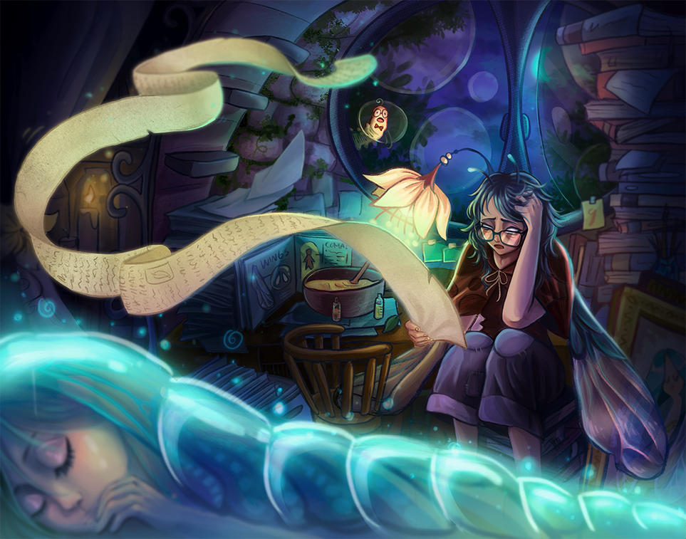 Cocoon Environment character study 2025